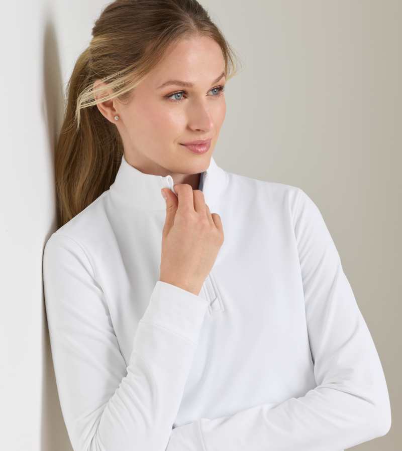 Peter Millar Women's Essential Perth - White, back view
