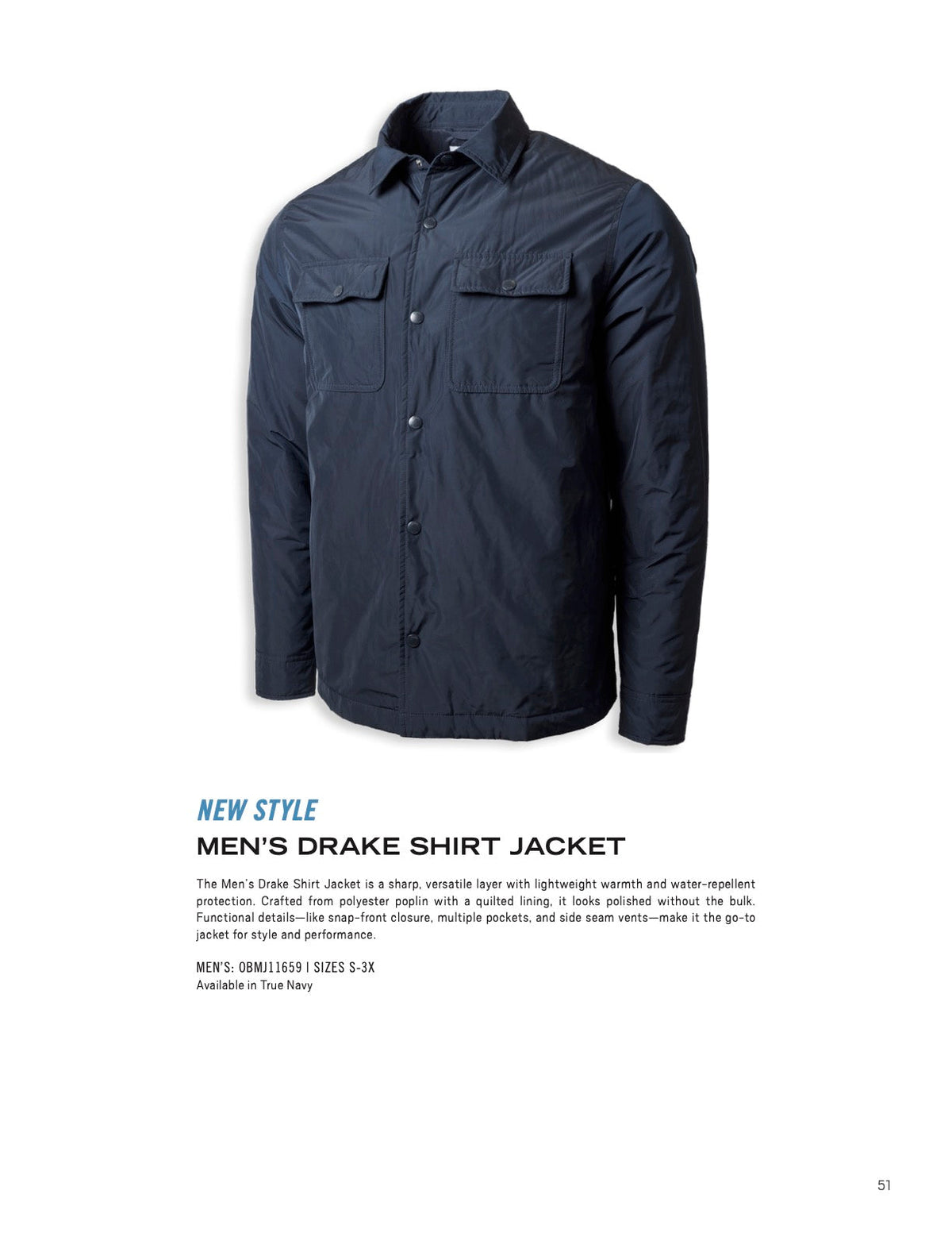 OOBE Men's Drake Shirt Jacket