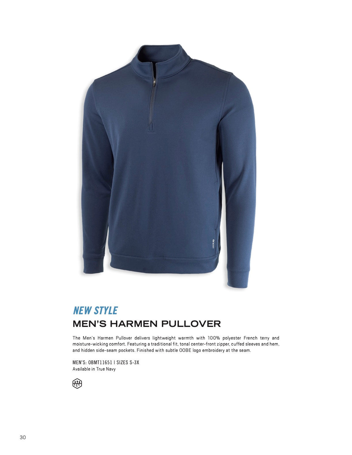 OOBE Men's Harmen Pullover
