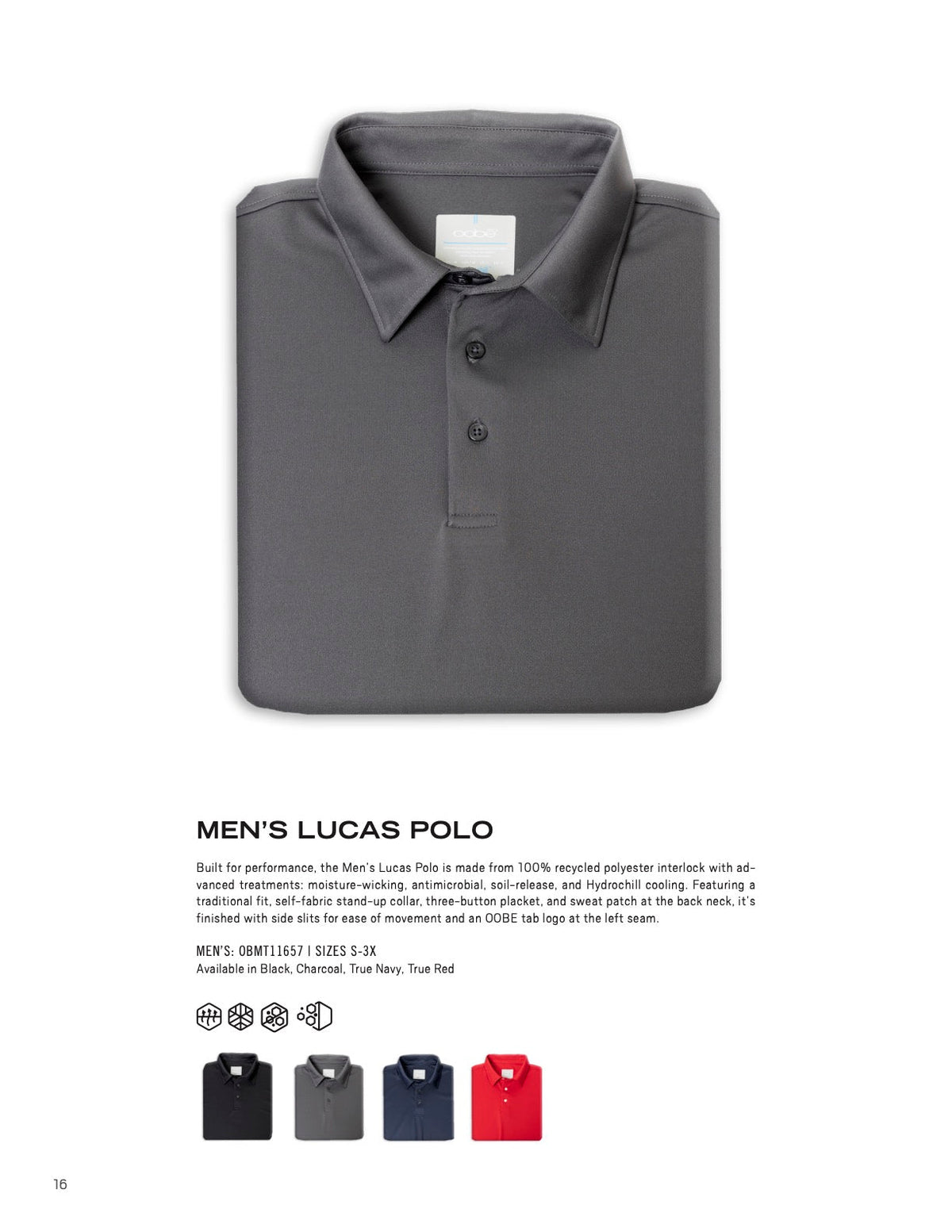 OOBE Men's Lucas Polo
