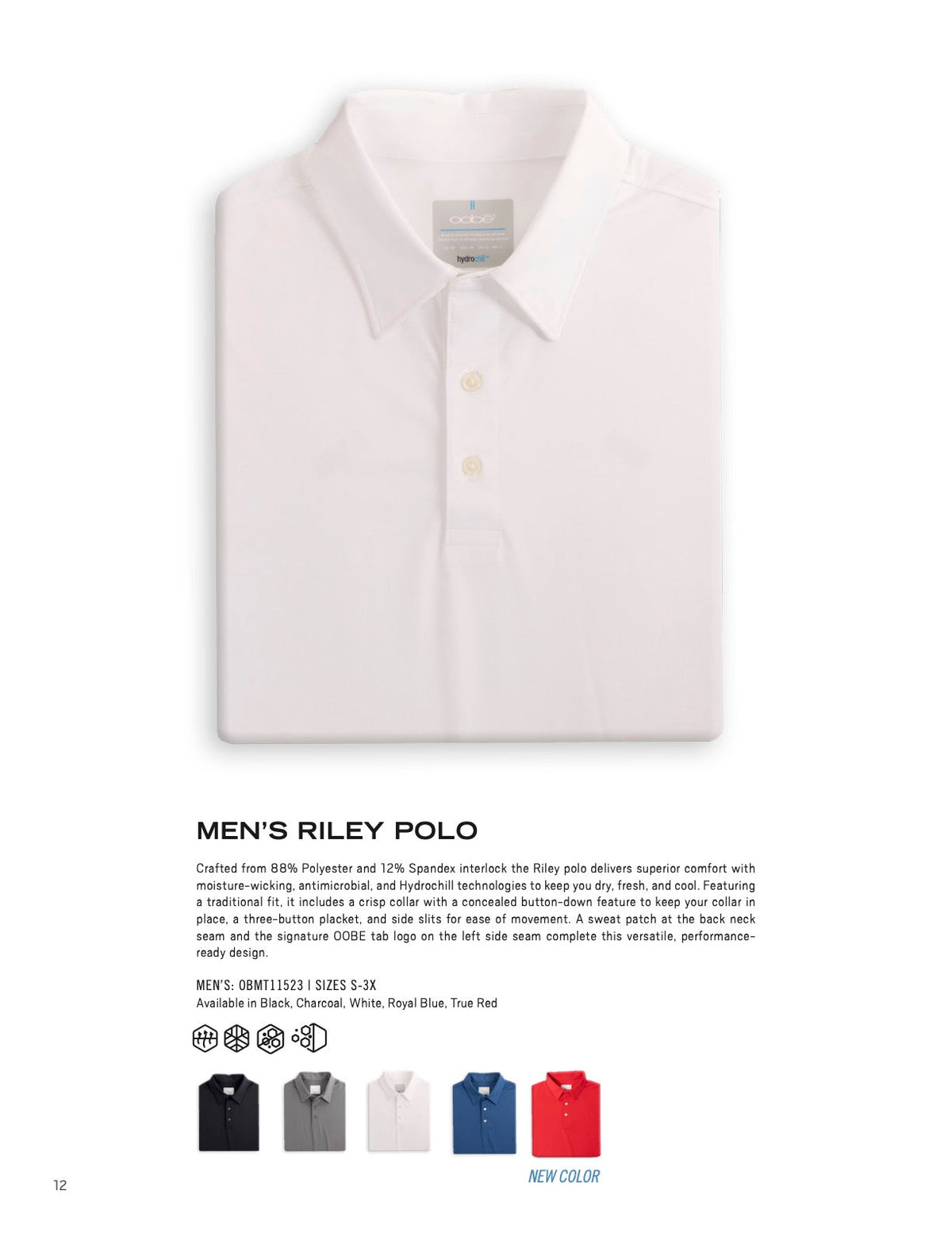 OOBE Men's Riley Polo