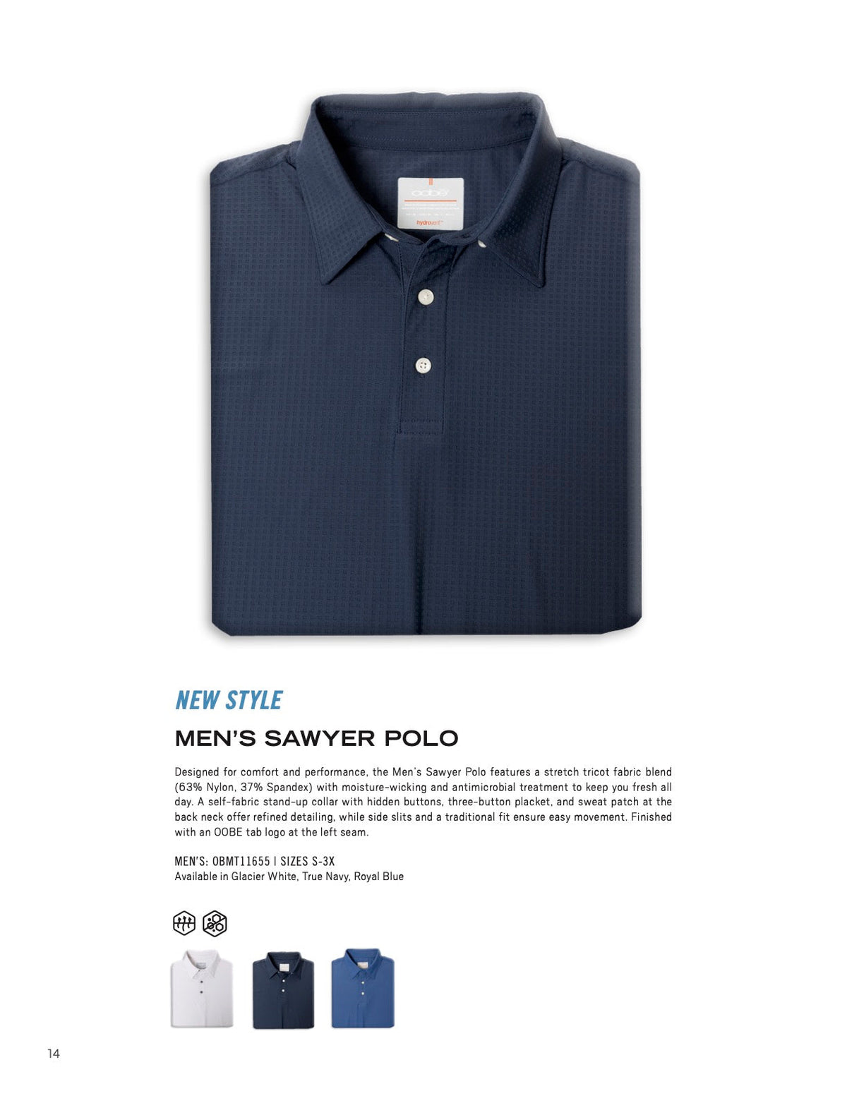 OOBE Men's Sawyer Polo