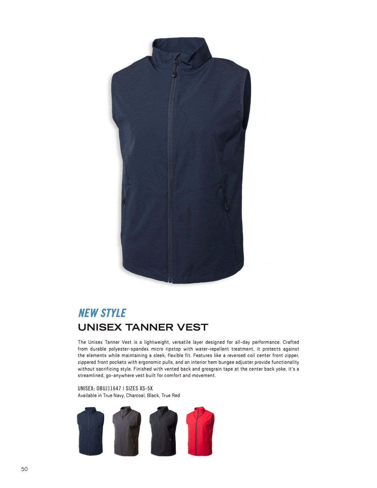 OOBE Unisex Tanner Vest