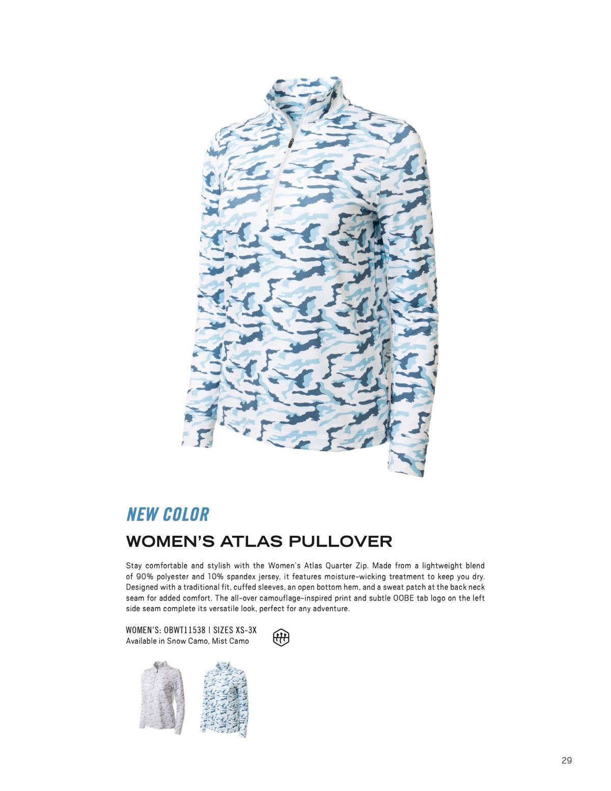 OOBE Women's Atlas Pullover