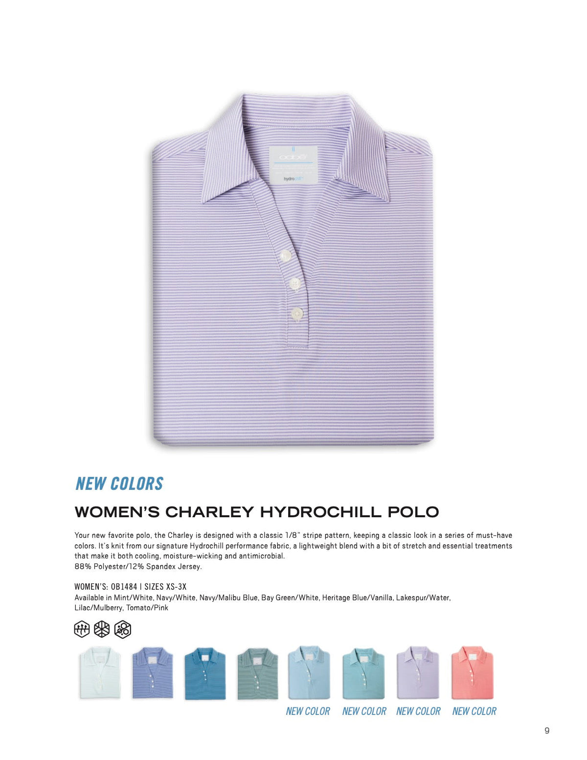 OOBE Women's Charley Hydrochill Polo