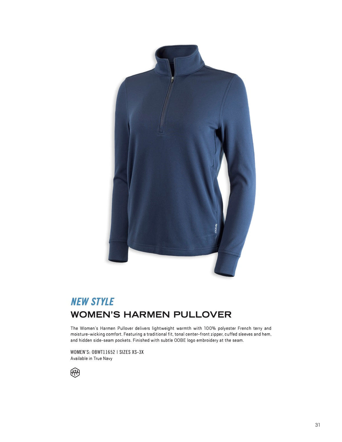 OOBE Women's Harmen Pullover