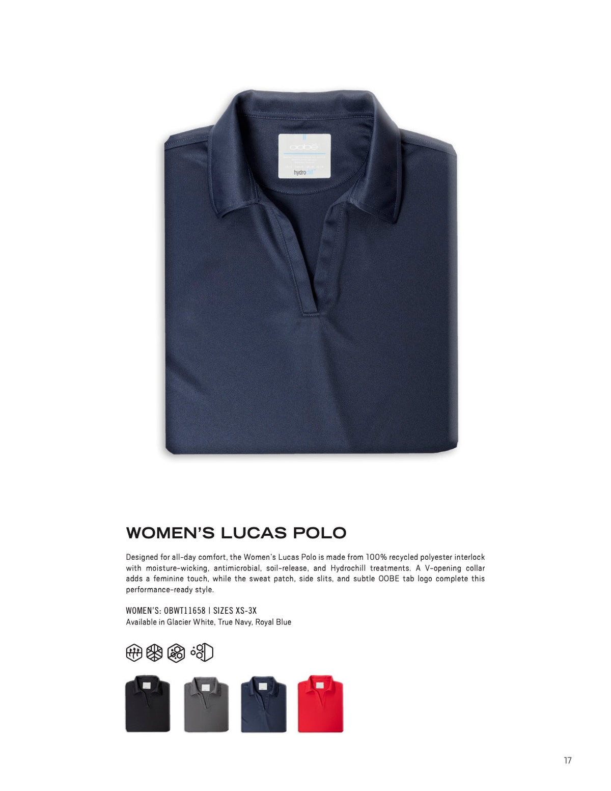 OOBE Women's Lucas Polo