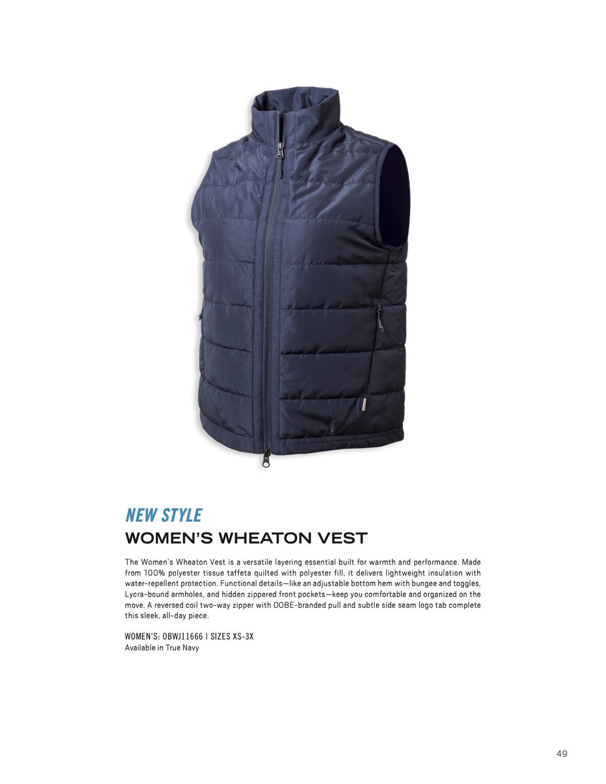 OOBE Women's Wheaton Vest